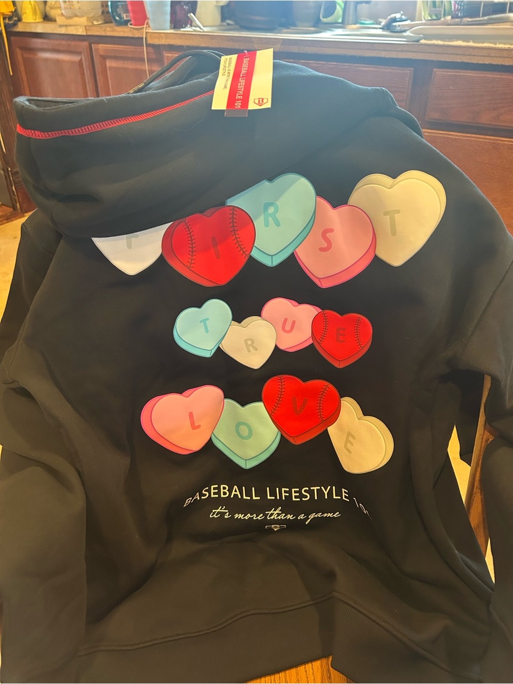 BASEBALL LIFESTYLE 101 First Love Edition Hoodie - Picture 2 of 4
